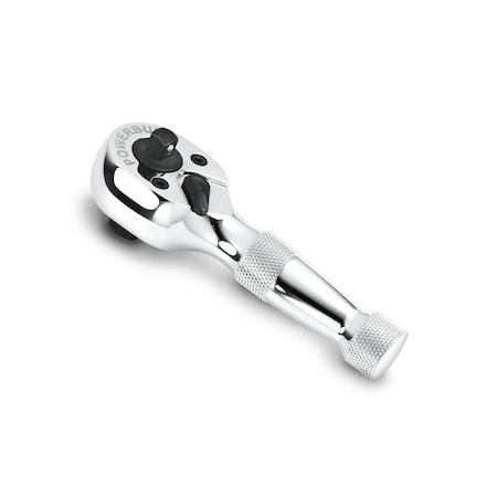 Powerbuilt 1/4"X3/8" Dual Drive Little Ratchet Handle, 640931 640931